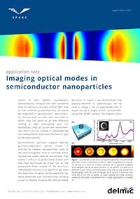Sparc application note imaging optical modes in semiconductor nanoparticles Sparc application note imaging optical modes in semiconductor nanoparticles