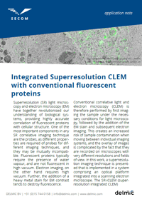 Integrated super-resolution clem with conventional fluorescent proteins Integrated super-resolution clem with conventional fluorescent proteins